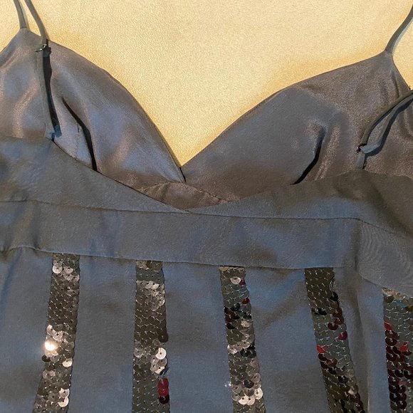 BCBGMAXAZRIA sparkly top - Picture 3 of 3